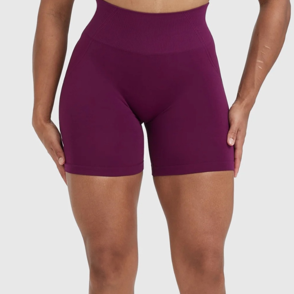Oner Active High Waisted Ripe Plum Effortless Seamless Shorts